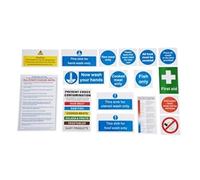 Vogue L968 Senior Hygiene Catering Sign Pack Notice Safety Plaque Poster Commercial