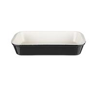 Vogue Cast Iron Roasting Dish Black
