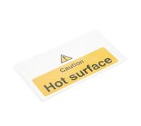 Vogue Caution Hot Surface Sign