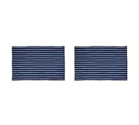 Vogue CE146 Butchers Stripe Chef Towel (Pack of 2)