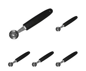 Vogue CF934 Melon Baller 25mm Stainless Steel Scoop Spoon Fruit Ice Cream Dessert (Pack of 5)