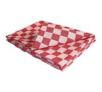 Vogue Chef Single Tea Towel Red 26"X26" Kitchen Restaurant Catering Bar Cloths