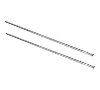 Vogue Chrome Upright Posts 1270mm (2 pack) - Post to Create Your Own Shelving, Customized Shelf Post Unit, Easy Assembly U887