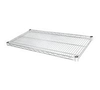 Vogue Chrome Wire Shelves 1220x457mm (2 Pack) - Easy Assembly - Ideal for Commercial Kitchens, Restaurants U890