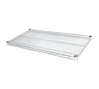 Vogue Chrome Wire Shelves 1220x457mm (2 Pack) - Easy Assembly - Ideal for Commercial Kitchens, Restaurants U890