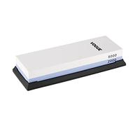 Vogue CN277 Dual Grit Whetstone, 2000/5000 | Double-sided design features a 2000 grit for routine sharpening and a 5000 grit for honing to keep blades sharp.