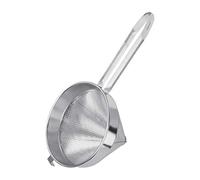 Vogue Coarse Conical Strainer 10In 255mm Stainless Steel Kitchen Colander Sieve