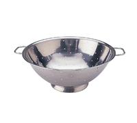 Vogue Colander Strainer in Silver Made of Stainless Steel 9" / 23cm