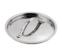 Vogue Y423 Tri-Wall Lid, Stainless Steel, 160 mm, 6.5 Diameter, Fits Y245\