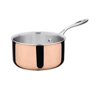 Vogue Copper Tri-Wall Saucepan 180mm