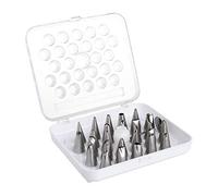 Vogue Cake Decorating Tube Set CP107 – 26 Assorted Stainless Steel