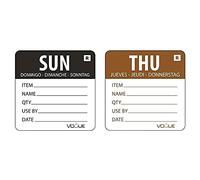 Vogue Day of The Week Prepared Thursday Brown - (Roll 500) & Vogue Day of The Week Prepared Sunday Black - (Roll 500)