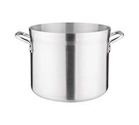 Vogue Deep Boiling Pot 11.4Ltr 231mmx254mm Aluminium Stockpot Saucepan
