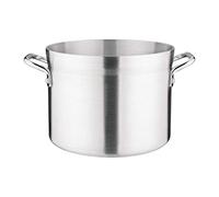 Vogue Deep Boiling Pot 7.6 Litre/235(Dia)mm, Aluminium, Stock Pot, Stew Pot, Lid Sold Separately (S356), S348