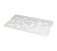Vogue Drainer Plates For Gastronorm Container Clear Dish Rack Holder