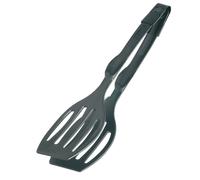 Vogue Duetto Flonal Separating Non Stick Tongs 11In Food Serving Utensil