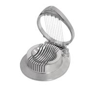 Vogue Duplex Egg Food Slicer in Silver Made of Aluminium Cuts Into Even Slices
