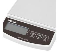 Vogue Electronic Scale, 3kg Grad 0.5g kg-lb