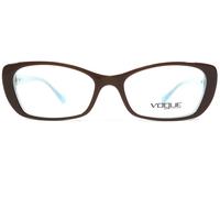 Vogue Eyeglasses Frames VO2808-H 2011 Brown Blue Cat Eye Full Rim 51-16-135