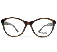 Vogue Eyeglasses Frames VO2988 W656 Brown Tortoise Round Adriana Lima 51-17-135