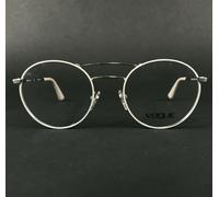 Vogue Eyeglasses Frames VO4059 5058 Silver Nude Round Full Rim 48-19-135