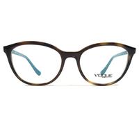 Vogue Eyeglasses Frames VO5037 2393 Brown Blue Round Full Rim 51-17-140