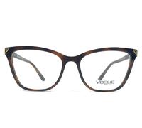 Vogue Eyeglasses Frames VO5206 2386 Dark Havana Cat Eye Full Rim 53-17-140