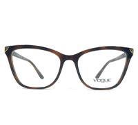 Vogue Eyeglasses Frames VO5206 2386 Dark Havana Cat Eye Full Rim 53-17-140