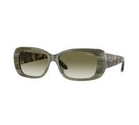Vogue Eyewear VO2606S Polarized 30728E Womenâs Sunglasses Green Size 55
