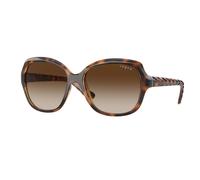 VOGUE EYEWEAR VO2871S 150813 Woman Sunglasses Injected Brown Brown Squared Normal Shaded