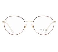 Vogue Eyewear VO4177 Women's Glasses, Gold, Size 50