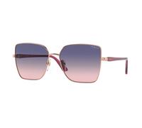 Vogue Eyewear Woman Sunglass VO4199S - Frame color: Pink Gold, Lens color: Pink Gradient Blue