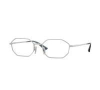 VOGUE EYEWEAR VO4341 323 Woman Optical frames Metal Silver Geometric Normal
