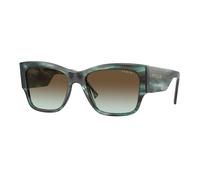 VOGUE EYEWEAR VO5462S 3088E8 Woman Sunglasses Acetate Green Brown Squared Normal Shaded