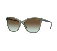 VOGUE EYEWEAR VO5520S 3086E8 Woman Sunglasses Nylon Green Brown Butterfly Normal Shaded