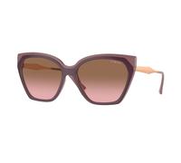 VOGUE EYEWEAR VO5521S 310014 Woman Sunglasses Injected Red Pink Cat Eye Normal Shaded