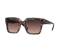 VOGUE EYEWEAR VO5553S 3148E2 Woman Sunglasses Acetate Red Brown Squared Normal Shaded