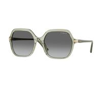 VOGUE EYEWEAR VO5561S 302211 Woman Sunglasses Acetate Green Grey Squared Normal Shaded