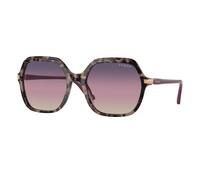 VOGUE EYEWEAR VO5561S 3150U6 Woman Sunglasses Acetate Turtle Brown Squared Normal Shaded