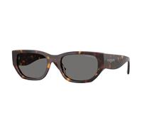 VOGUE EYEWEAR VO5586S W65681 Woman Sunglasses Acetate Brown Grey Squared Polarized