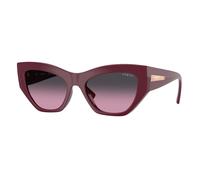 VOGUE EYEWEAR VO5607S 287590 Woman Sunglasses Nylon Red Grey Geometric Normal Shaded
