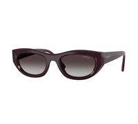VOGUE EYEWEAR VO5616S 24268G Woman Sunglasses Nylon Red Grey Cat Eye Normal Nuanced