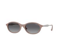 VOGUE EYEWEAR VO5625S 3272T3 Woman Sunglasses Nylon Black Grey Round Polarized Nuanced