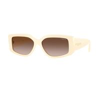 VOGUE EYEWEAR VO5642SU 316713 Woman Sunglasses Acetate White Brown Squared Normal Nuanced