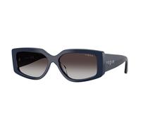 Vogue Eyewear Woman Sunglass VO5642SU - Frame color: Full Blue, Lens color: Grey Gradient