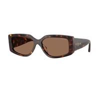VOGUE EYEWEAR VO5642SU W65673 Woman Sunglasses Acetate Brown Brown Squared Normal