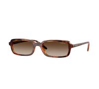 VOGUE EYEWEAR VO5666S W65613 Woman Sunglasses Nylon Brown Brown Pillow Normal Nuanced