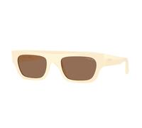 VOGUE EYEWEAR VO5694SU 316773 Woman Sunglasses Acetate White Brown Squared Normal