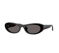 VOGUE EYEWEAR VO5695SU W44/87 Woman Sunglasses Acetate Black Grey Round Normal