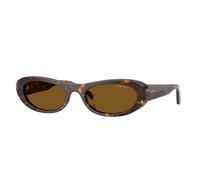 VOGUE EYEWEAR VO5695SU W65683 Woman Sunglasses Acetate Brown Brown Round Polarized